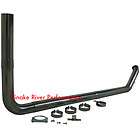 MBRP 4 SINGLE SMOKER STACK EXHAUST STAINLESS 03 04 DODGE RAM CUMMINS 