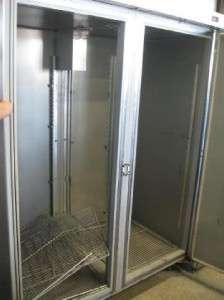 Hobart 2 Door Commercial Stainless Steel Reach in Refrigerator DA2 