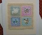 Colours of Love mini hand stitch on card designed/mad