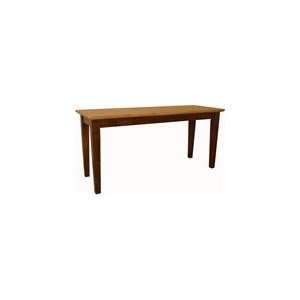 International Concepts BE58 39 Shaker Styled Bench   Ready To Assemble 