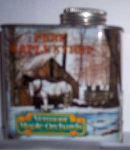 Small can 1984, Absolutely pure maple syrup 16.9 oz,  The Indians 