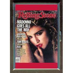 MADONNA 1984 ROLLING STONE ID Holder, Cigarette Case or Wallet MADE 