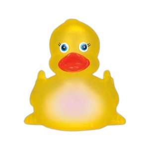  Rubber transparent twinkling light duck.