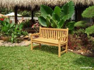   Bench Grade A Teak Outdoor Garden Patio Luxurious Furniture New  