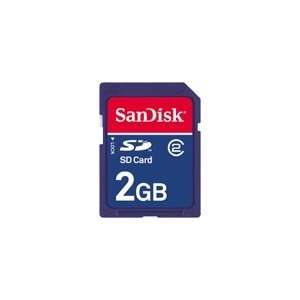 SanDisk Standard   Flash memory card   2 GB   SD 