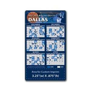 8213332T    Magnet Sport Schedules   3.5x6 Basketball Round Corners 