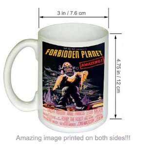 Vintage Science Fiction Movie COFFEE MUG Forbidden Planet 