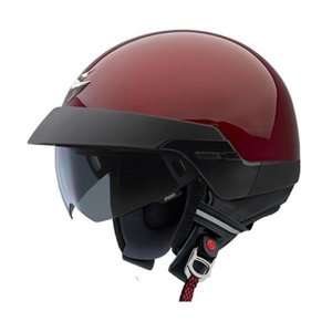  Scorpion EXO 100 Helmet Solid Wine Size Large L 