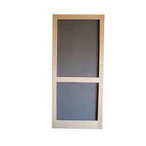  Screen Tight 30W Unfinished Wood Screen Door WCRA30