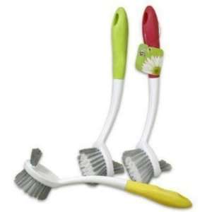 Scrub Brush 11.5L w/Handle Assorted Case Pack 36