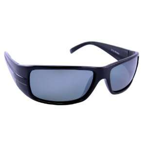Sea Striker Dockmaster Polarized Sunglasses with Black Frame and Grey 