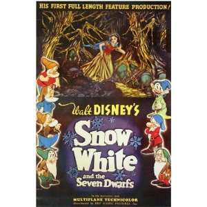  Snow White and the Seven Dwarfs by Unknown 11.00X17.00 