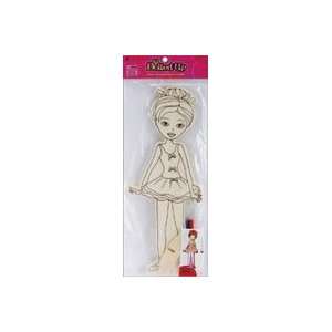   Crafty All Dolled Up Wood Doll Kit lucy 6 Pack Arts, Crafts & Sewing
