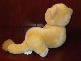 Lion King SIMBA Plush Stuffed Animal Disney Toy 7 Tall  