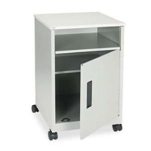  New   Steel Machine Stand w/Compartment, 1 Shelf, 17 1/4w 