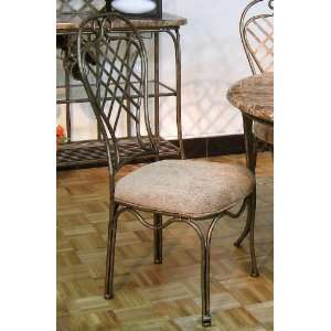   Allegra upholstered metal side chair   SU0411