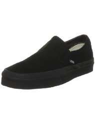 Vans Classic Skate Slip On Shoes Black/Black Mens