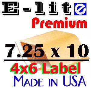 220 #0#1 7.25x10 BUBBLE MAILER ENVELOPE+250 4x6 Direct Thermal Label 
