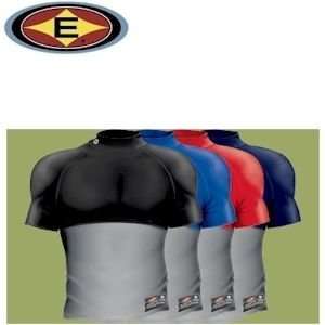  Easton Short Sleeve Compression Mock   Black   YL Sports 