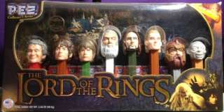 LORD OF THE RINGS PEZ COLLECTORS LIMITED EDITION GIFT SET  