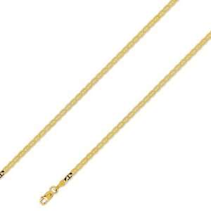 14K Solid Yellow Gold Gucci   Mariner Chain Necklace 3mm (7/64 in.) 20 