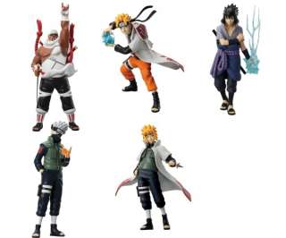 set of 5 pcs Naruto Ninja Anime action figure  