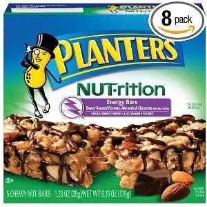 Planters NUT rition Energy Bar, 5 Count Grocery & Gourmet Food