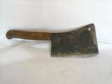 Vintage Village Blacksmith Meat Cleaver Butchers Knife  