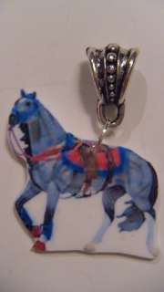 Horse racing Pendant beautiful classy preakness jewelry  