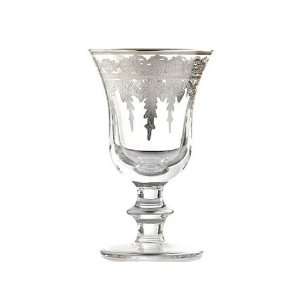  Arte Italica Vetro Silver Water Wine Glass