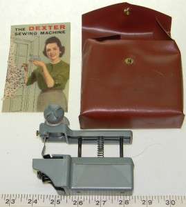 You will be purchasing a Vintage Dexter Hand Held Sewing Machine. Has 