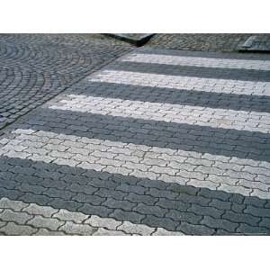 Pedestrian Crossing on Bredgatan, Lund, Skane, Sweden Photographic 