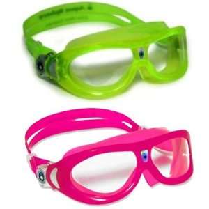  Aqua Sphere KIDS Seal 2 Pack Swim Goggles Sports 
