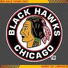 Chicago Blackhawks #1 NHL Hockey Decal Car Bumper Windo