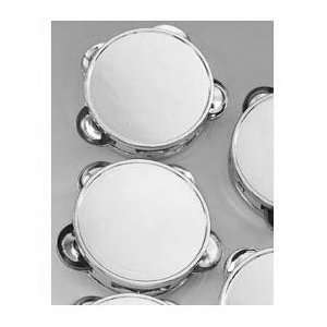  Mini Metallic 3 Tambourines (12/PKG)