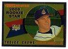 TREVOR CROWE   2009 Topps Heritage Chrome #CHR127   ROO