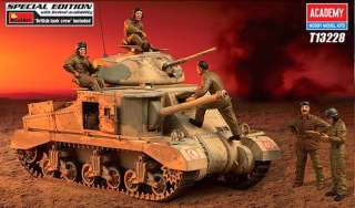 35 M3 GRANT EL ALAMEIN 1942 / ACADEMY MODEL KIT / #13228  