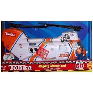  Tonka Mighty Motorized Transport Helicopter   Orange 