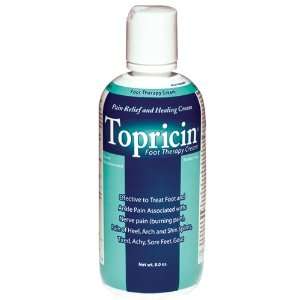  TOPRICIN FOOT THERAPY CREAM 8 oz bottle Health & Personal 