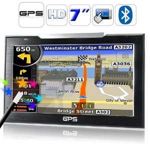  7 Inch Touch Screen GPS Navigator (Fm Transmitter 