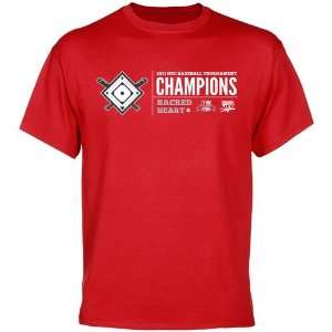   NEC Baseball Tournament Champions T shirt   Red