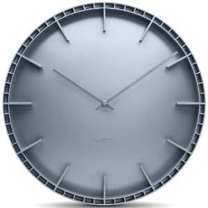  Dome Grey Ultra Modern Clock 17.7