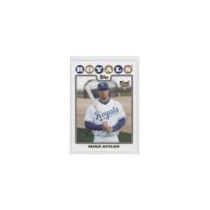  2008 Topps Update Gold Foil #UH159   Mike Aviles Sports 