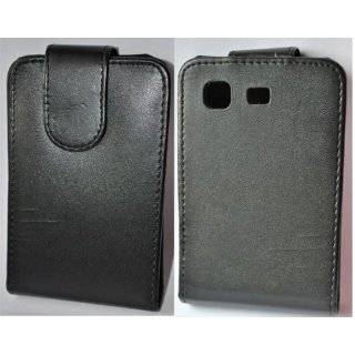 Mobile Palace  Black leather Quality flip case cover pouch for Samsung 