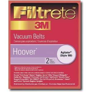   190 Hoover Vacuum Cleaner Replacement Belt (2 Pack)