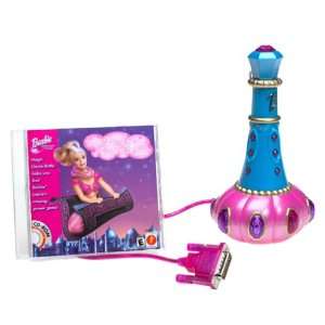  Barbie Magic Genie Bottle & CD ROM Video Games