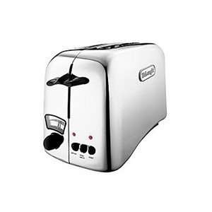  DeLonghi CT200 2 Slice Retro Toaster with Polished Chrome 