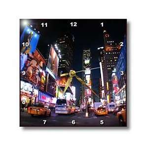    New York City Times Square   10x10 Wall Clock