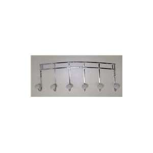  Cambridge Wall Mount 6 hook Hat and Coat Rack   by 