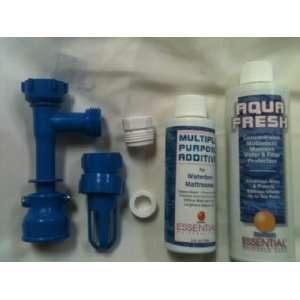 Waterbed Fill & Drain Kit with 30 Months Supply of Waterbed 